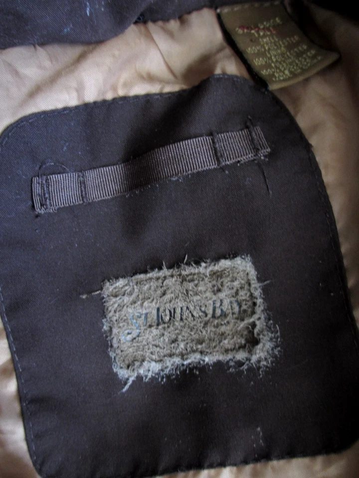 Chaleco de Invierno St. John's Bay Para Hombre 3XLT Alto Marrón Chaqueta acolchada 3 Bolsillos Exterior Foto 3 de 4