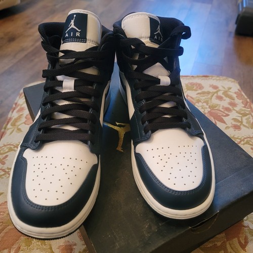 Size 10 - Air Jordan 1 Mid Armory Navy - Picture 2 of 12