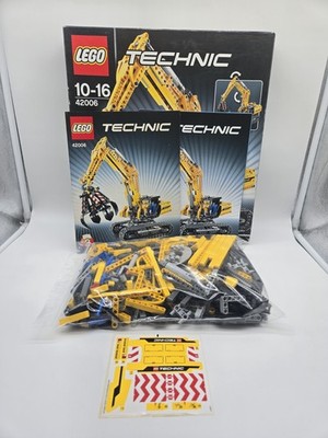 LEGO Technic 42006 Raupenbagger Vollständig mit BA und OVP