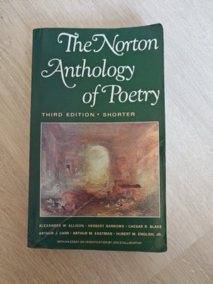 The Norton Anthology of Poetry Third Edition - Shorter