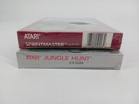 Atari 2600 Jungle Hunt and Sprint Master CX26155 CX2688 1988 New Factory Sealed
