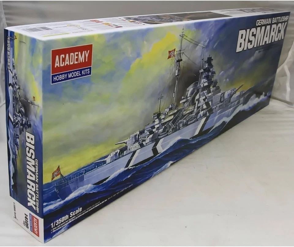 ACADEMY German Battleship Bismarck - Scala 1/350 - 14109 - Immagine 2 di 4