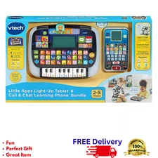 VTech Little Apps Tablet & Chat Phone Educational Toy 2-Pack Learning Kids NEW