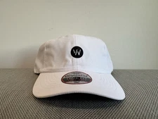 WHOOP Strapback Hat White One Size Adjustable BRAND NEW