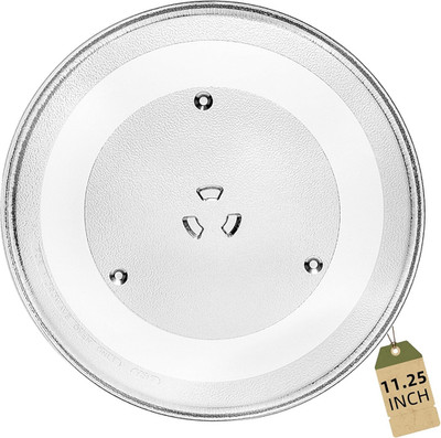 11.25'' Microwave Glass Turntable Plate Replacement - Compatible with Samsung and