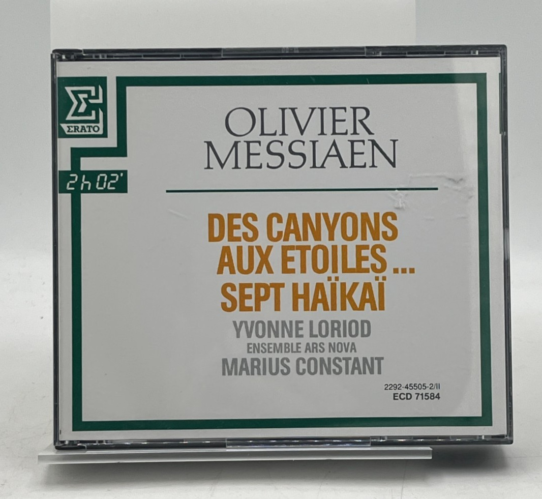 Olivier Messiaen: Des Canyons Aux Étoiles... / Sept Haïkaï Album 2 CD 1977