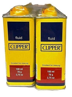 Clipper Lighter Fuel Universal Petrol Lighter Refill Fluid 100Ml - Image 1 of 2