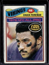1977 Topps #500 Chuck Foreman NFC All Pro Vikings LOW GRADE (corner crease)