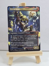 Vivi Ornitier MTG Metal Proxy Card Final Fantasy IX Metal Commander Collectible