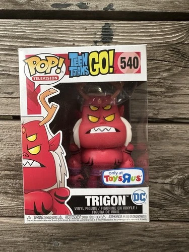 Funko POP! Teen Titans Go! Trigon #540 Toys R Us Exclusive Figure