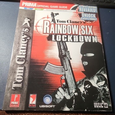 Rainbow Six Lockdown Prima Official Strategy Guide PS2 Xbox Ubisoft Tom Clancy