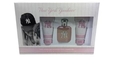 New York Yankees For Gift Woman's Set Parfum, Lotion, Shower Gel - 3 Piece
