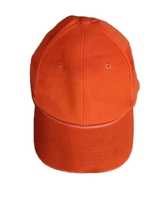 3 Deer Hunting Sporting Ball Caps Camo + Orange Safety Adjustable Snap Back - Image 4 of 4