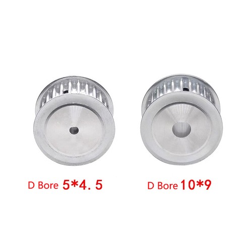 Engranaje de polea de sincronización 3M 15-40T rueda síncrona diámetro en D para cinturón de 10 mm 15 mm de ancho - Imagen 4 de 15