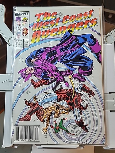 Avengers West Coast #19 Marvel Comics 1987 VF- Newsstand