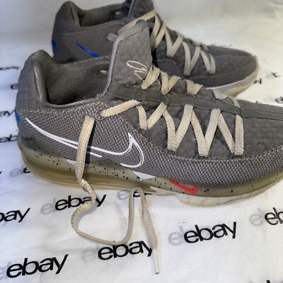 Nike Lebron 17 Low Particle Gray Men CD5007-004 Basketball  display picture 3