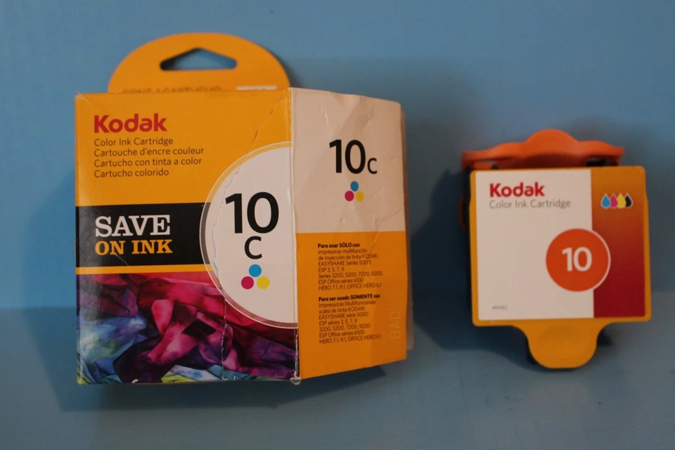 KODAK COLOR INK INKJET CARTRIDGE 10C NEW IN BOX 894650 SINGLE CARTRIDGE - Image 2 of 4