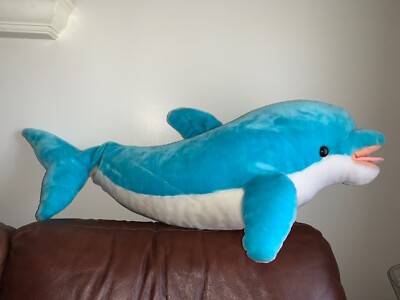 big stuffed dolphin