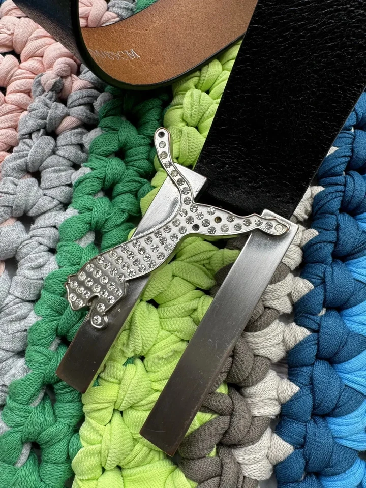 Cinturón de cuero Puma vintage para hombre talla única Foto 2 de 4