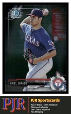 2017 Bowman #BCP59 Ariel Jurado Texas Rangers Chrome Prospects Refractors