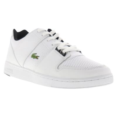 LACOSTE MEN'S THRILL 120 SMA TRAINERS SHOES SNEAKERS WHITE RETRO