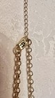 Vintage Aigner Statement Necklace Silver & Gold Tone Medallions Adjustable — photo 7