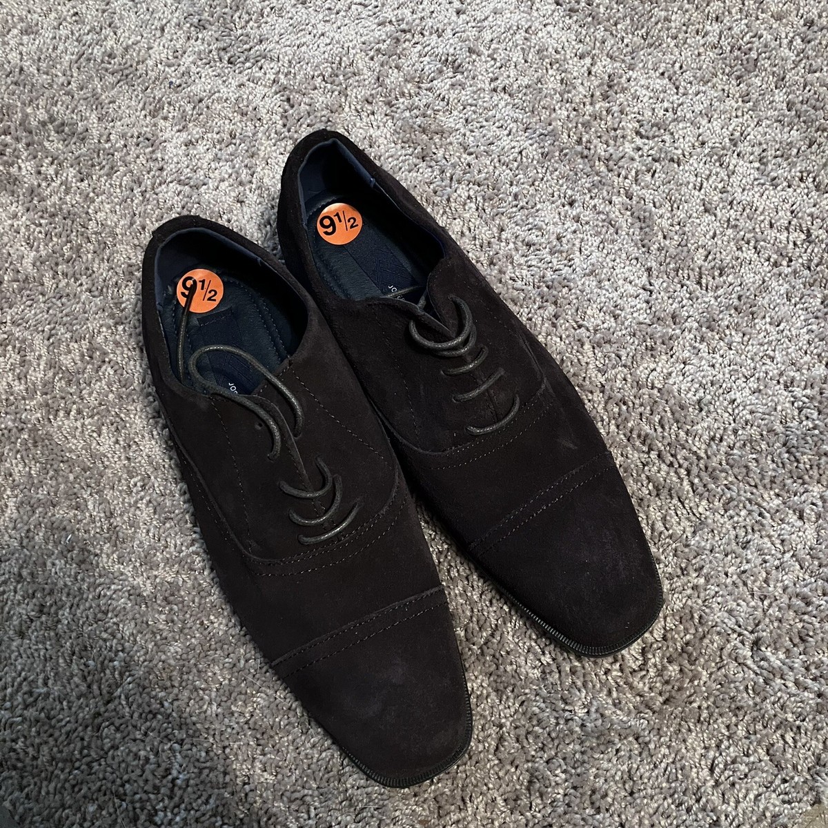 Joseph Abboud] Aaron Oxford Suede Dress Shoes Size 9.5 | eBay display picture 1