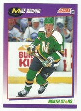 MIKE MODANO 1991-92 SCORE CARD MINT CONDITION MINNESOTA NORTH STARS