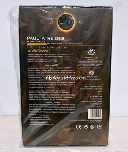 AUG TOYS Modellino Dune Paul Atreides versione distillato DL003 1/6 IN MAGAZZINO - Foto 2 di 13