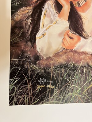 MAIJA: shades of sunset, Signed And Numbered Lithograph. Ed #679