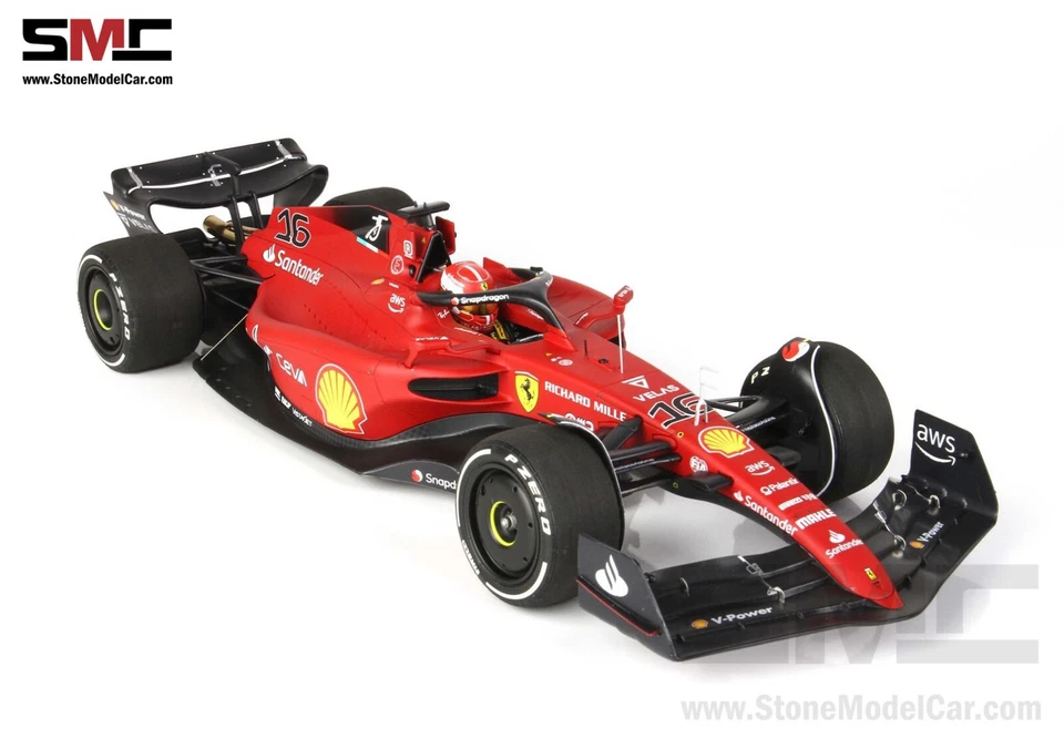 BBR 1:18 Scuderia Ferrari F1 F1-75 #16 Charles Leclerc победитель Гран-при Австралии 2022 - Изображение 4 из 4