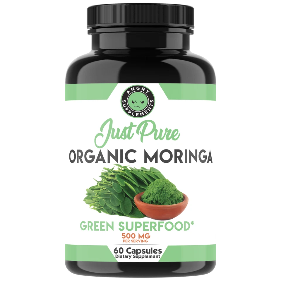 Probióticos con Garcinia Cambogia Pérdida de Peso Orgánica Moringa Natural Verde 2PK Foto 4 de 4