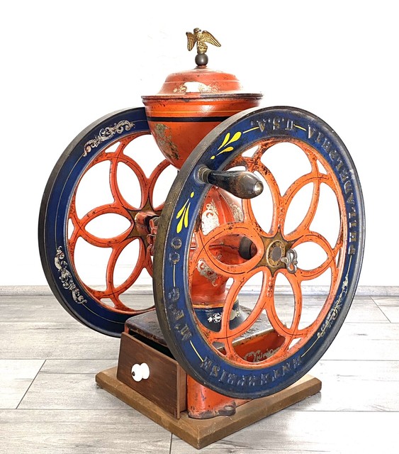 Antique Large 24” ENTERPRISE PHILADELPHIA Coffee Grinder No.7 Mill eBay