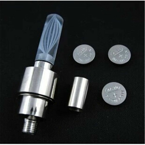 10X Waterproof LED Tyre Wheel Valve Cap Tire Light Color Car Bicycle Motorcycle - Picture 12 of 12