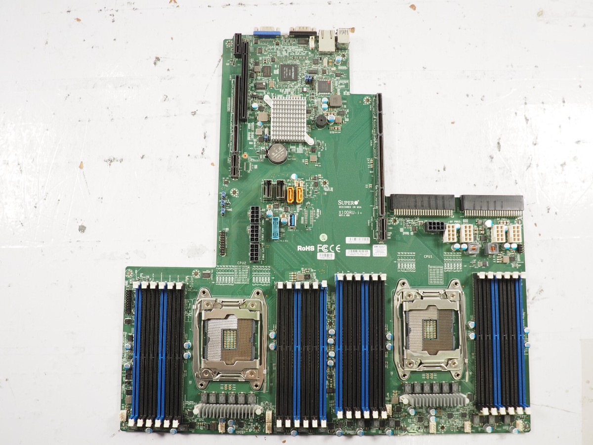 SuperMicro X10DRU-i+ Dual Socket LGA2011 24x DDR4 Server