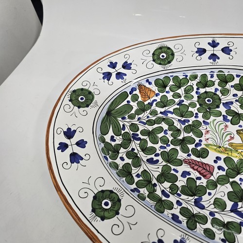 Sonoma Williams Grazia DeRuta Italy Rabbit Hare Large Oval Platter Wall Decor. - Picture 5 of 15
