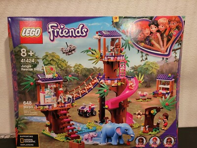 Animal Rescue Jungle Rescue Lego Friends 2020 Jungle Rescue Base