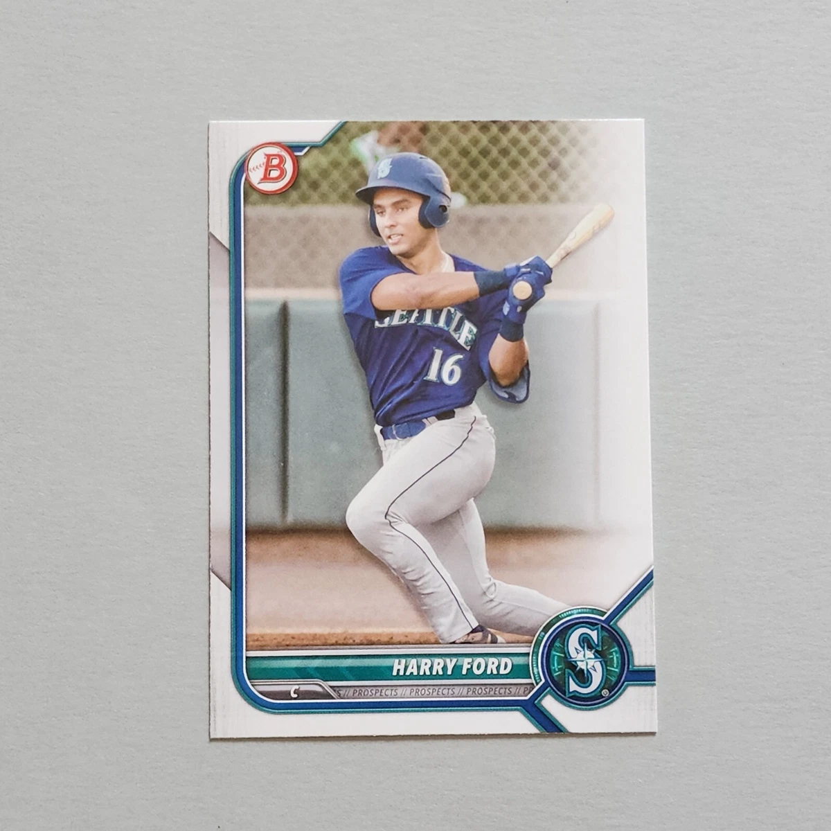 2022 Bowman Harry Ford Prospect Card #BP-78 Seattle Mariners Baseball MLB