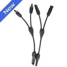 ECOFLOW Solar Parallel Connection Cable 0.3M for Solar Panels New