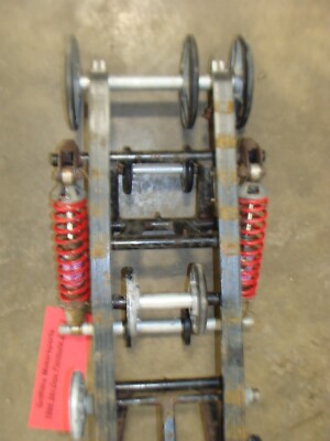 1994 Ski-Doo Formula Z 583 skid skidframe shocks slide rail rear
