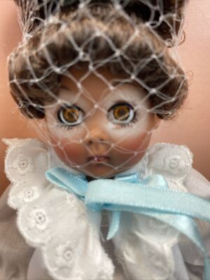 Vogue Ginny Doll Sweet Dreams Poseable Vintage 1988 Vinyl Nightgown Teddy Bear