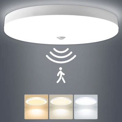 LED Deckenleuchte mit Bewegungsmelder 18W/24W/36W Sensor Deckenlampe Sensorlampe