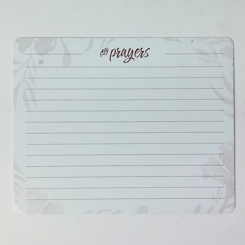 My Prayers - Prayer Cards in a Tin - Daily Scripture 50 Double Sided Cards Gift - Picture 13 of 13