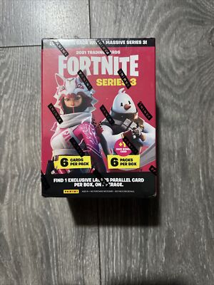 fortnite series 3 booster box Panini Fortnite Series 3 Booster Pac k New Sealed From Box Retail