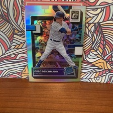 2022 Donruss Optic Greg Deichmann Rated Rookie RC 45 Silver Holo Prizm Hot!!