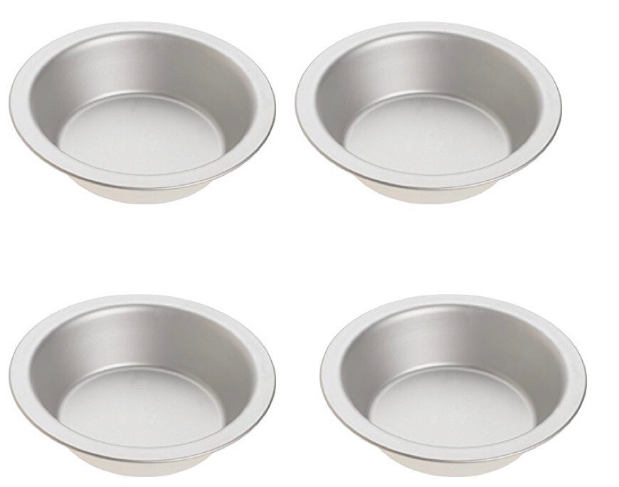 Norpro 3911 Nonstick Mini Pie Pans, Set Of 4, Silver, 5In/13Cm X 1.25In/3Cm I... | Australia