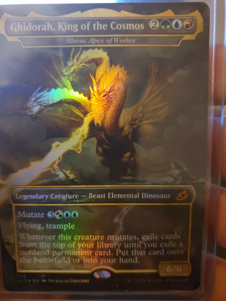 マジック：ザ・ギャザリング - 宇宙の帝王、キングギドラ foil Ghidoran,king of the Cosmos Foil】(379)□ゴジラ□《宇宙の帝王、キングギドラ/Ghidorah