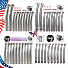 1-10 NSK Style Dental Fiber Optic LED E-generator/ High Speed Handpiece 2/4Holes