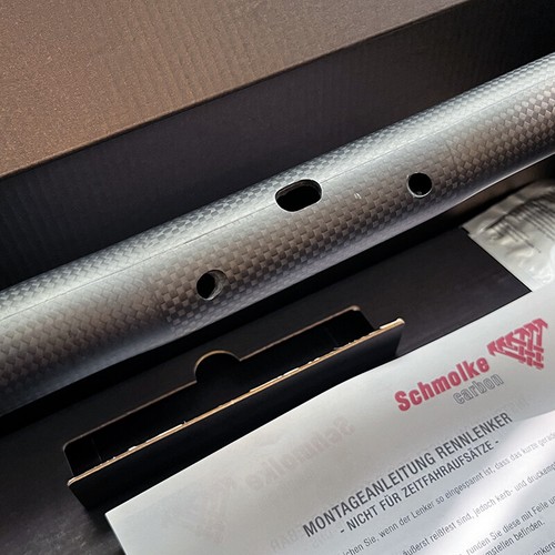 Schmolke Carbon 31.8x400mm Oversize ICR TLO Evo Carbon Roadbar (1K Team Edition) - Picture 4 of 9