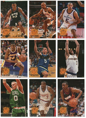 1995-96 Fleer Rookie Sensations 15 Cards Complete Set Grant Hill Jason Kidd +